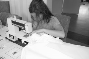 De laatste veranderingen voor de bruidsjurk